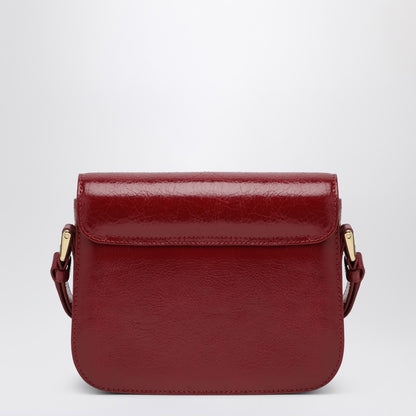 A.P.C. Grace Smooth Leather Cross-Body Bag Red