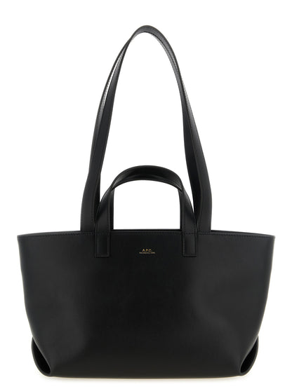 A.p.c. Small Le Drummer Shopping Bag Black