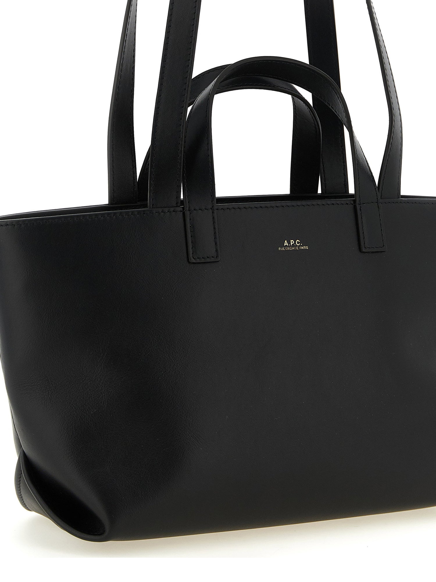 A.p.c. Small Le Drummer Shopping Bag Black