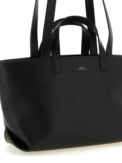 A.p.c. Small Le Drummer Shopping Bag Black