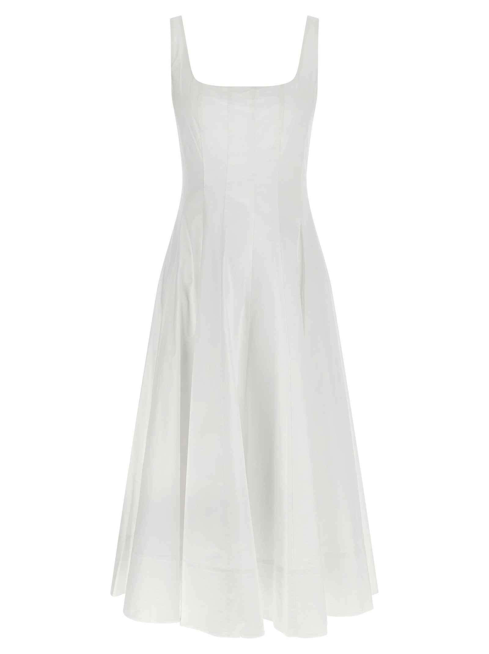 Staud Wells Dress White