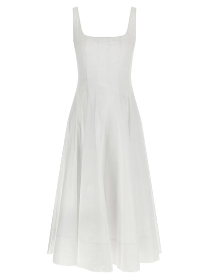 Staud Wells Dress White