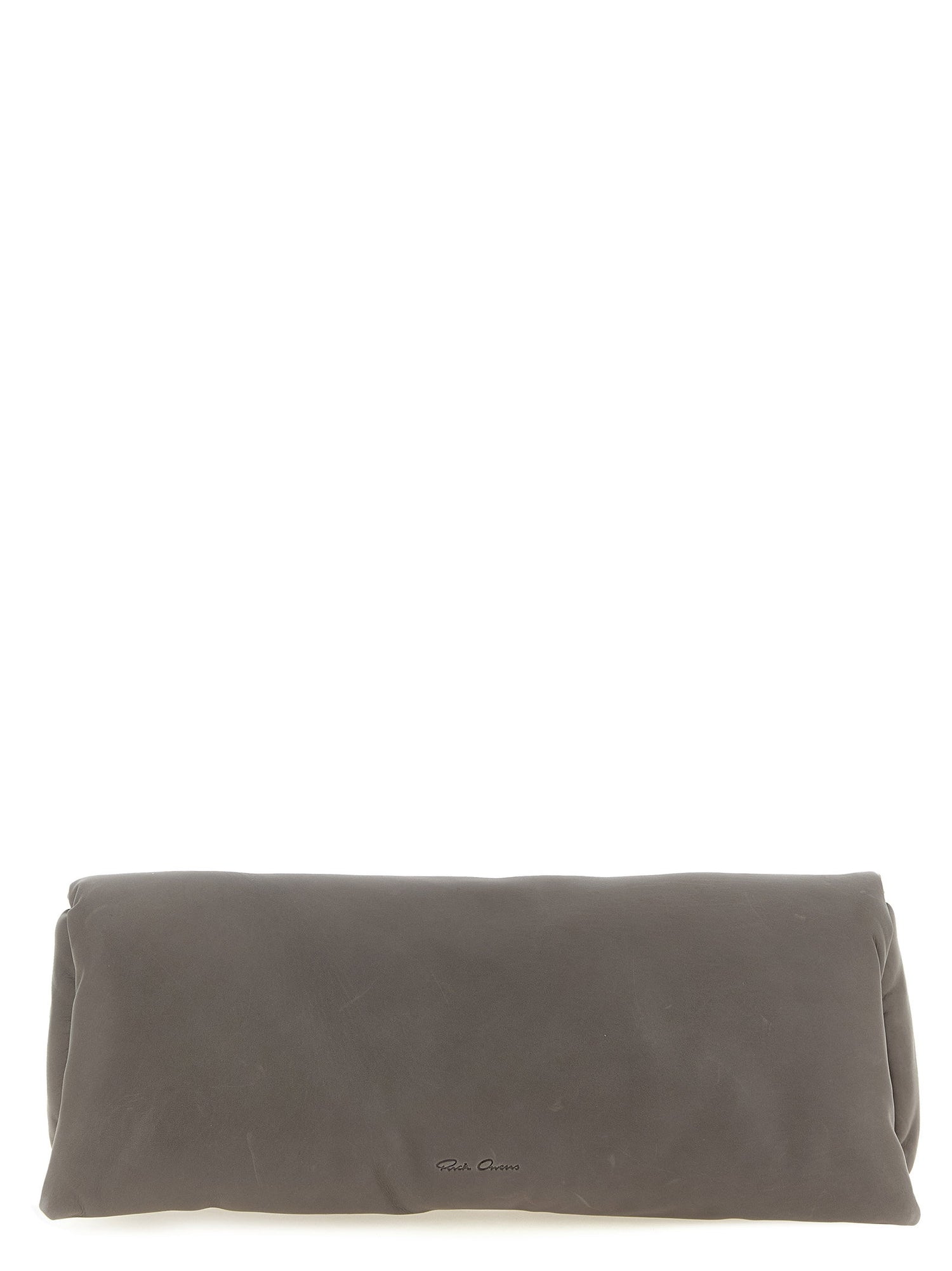 Rick Owens Baguette Clutch Gray