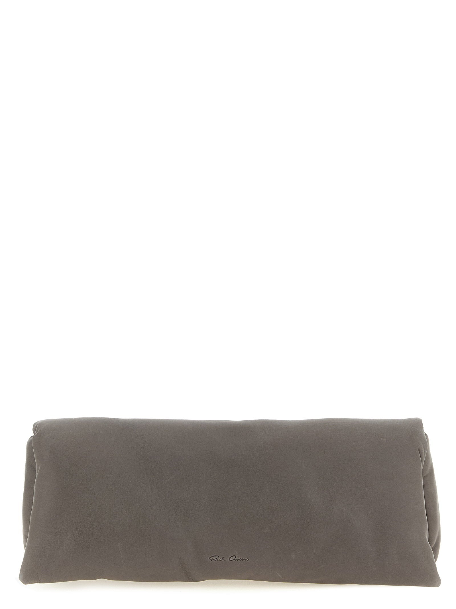 Rick Owens Baguette Clutch Gray
