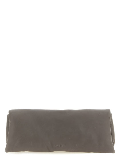 Rick Owens Baguette Clutch Gray