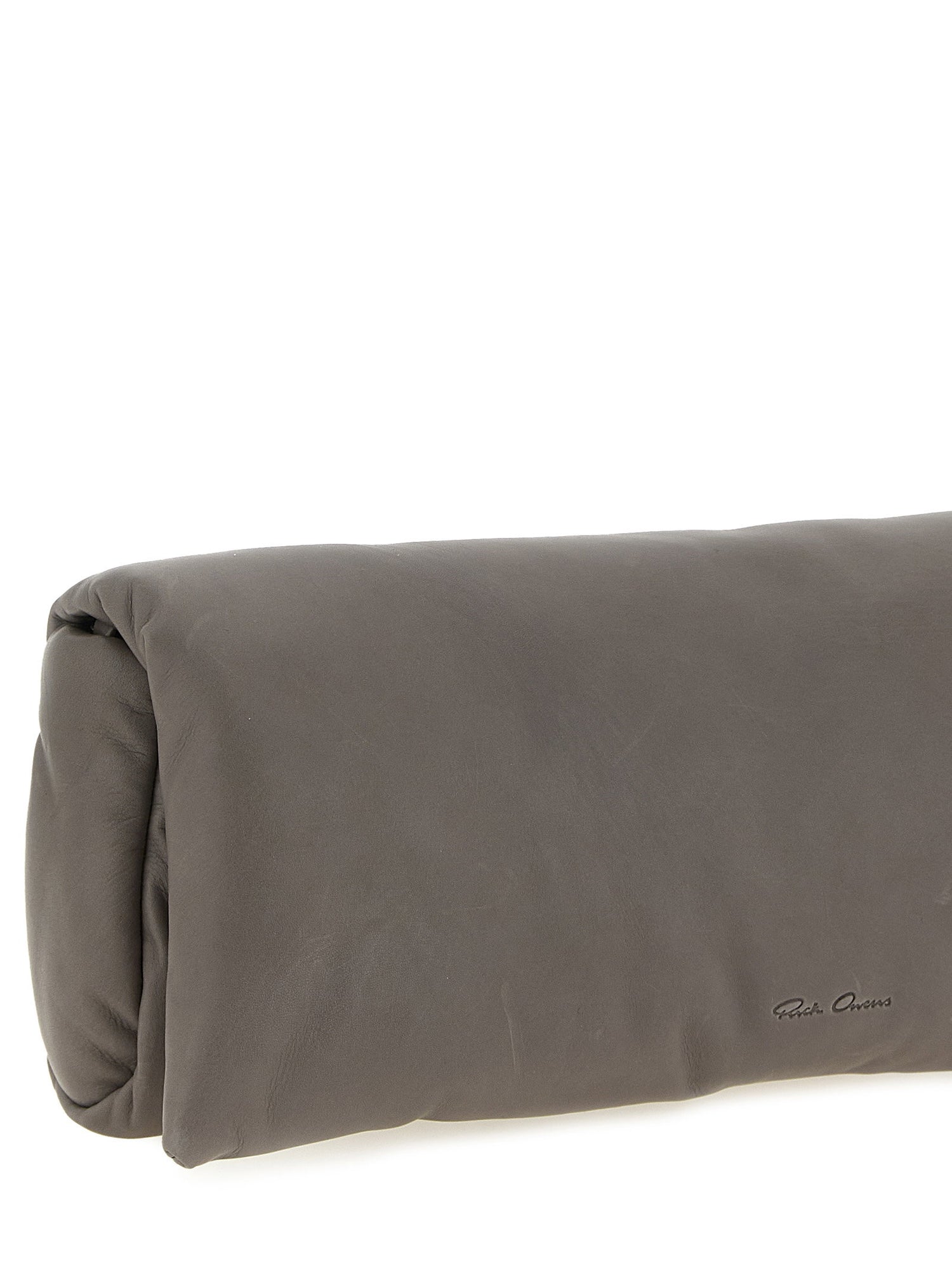 Rick Owens Baguette Clutch Gray