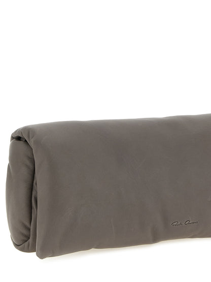 Rick Owens Baguette Clutch Gray