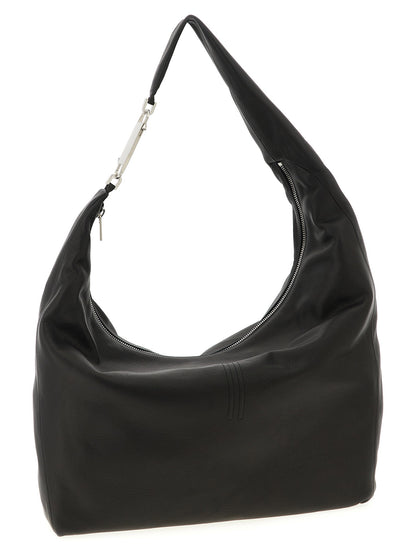Rick Owens Gemini Shoulder Bag Black
