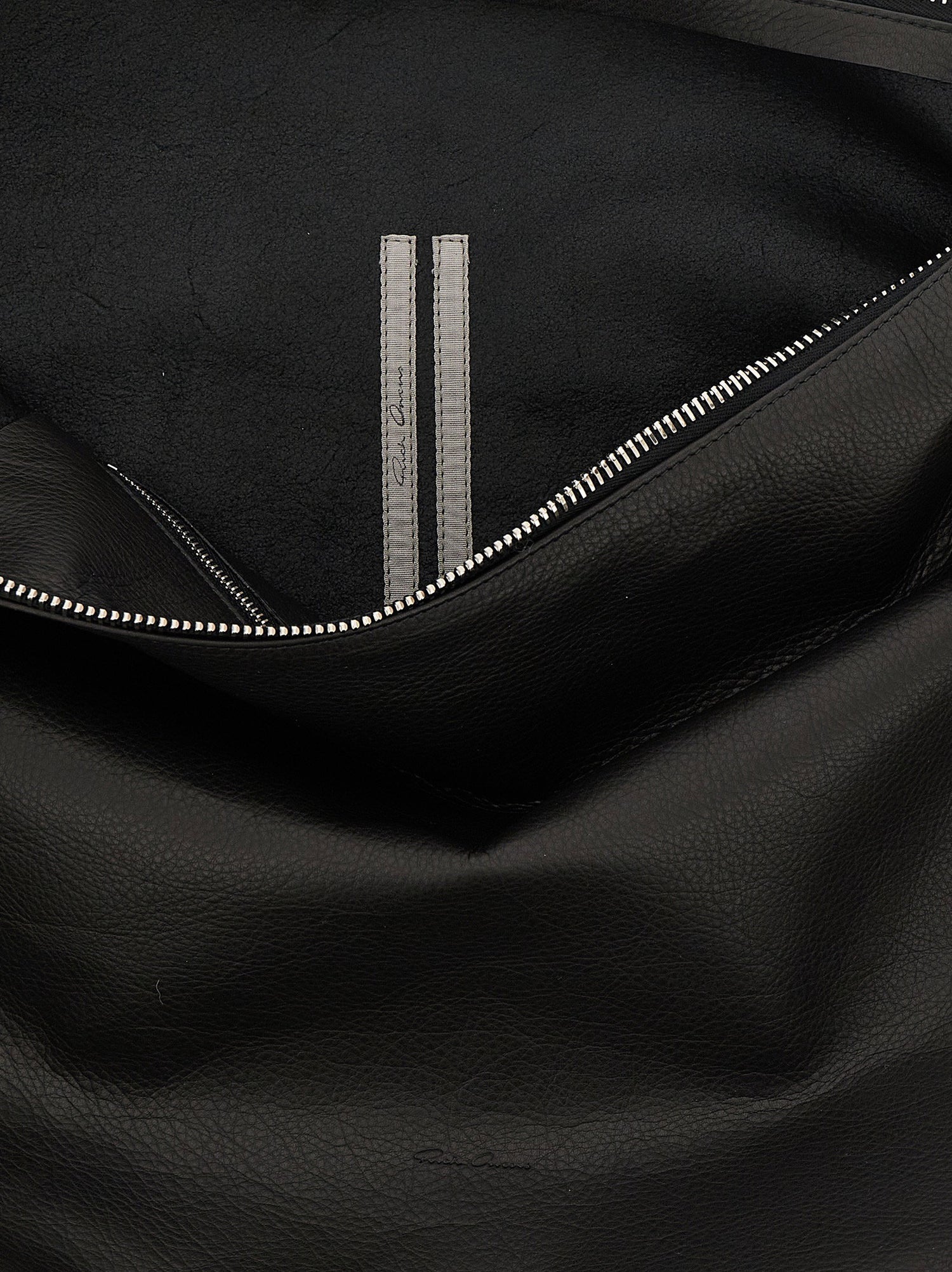 Rick Owens Gemini Shoulder Bag Black