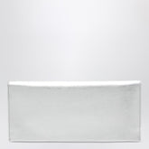 Roger Vivier Mini Pilgrim Satin Clutch Metal