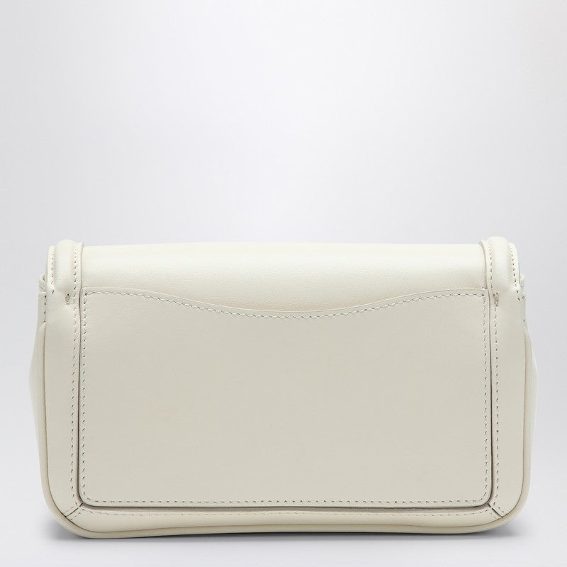Roger Vivier Jeu de Fille Leather Clutch Bag Beige