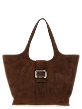Roger Vivier Medium Viv Choc Shopping Bag Brown
