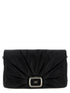 Roger Vivier Viv Choc Large Shoulder Bag Black