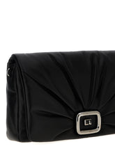 Roger Vivier Viv Choc Large Shoulder Bag Black