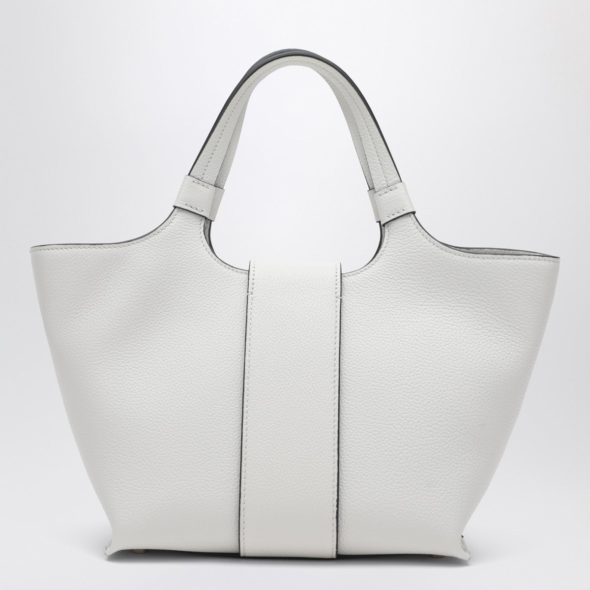 Roger Vivier Mini Belle Vivier Shopping Bag Grey