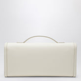 Roger Vivier Belle Vivier Leather Clutch White