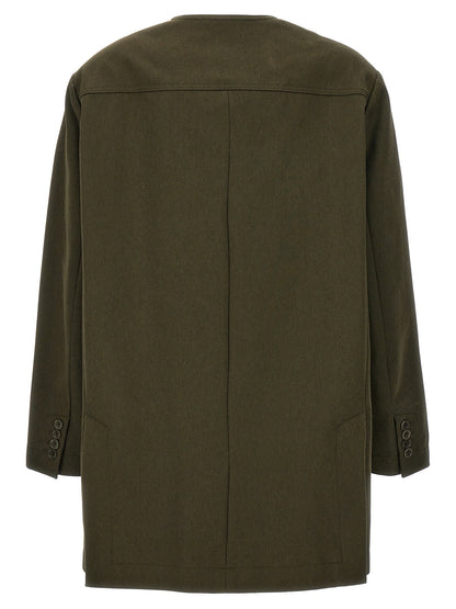 Max Mara Recital Midi Jacket Green
