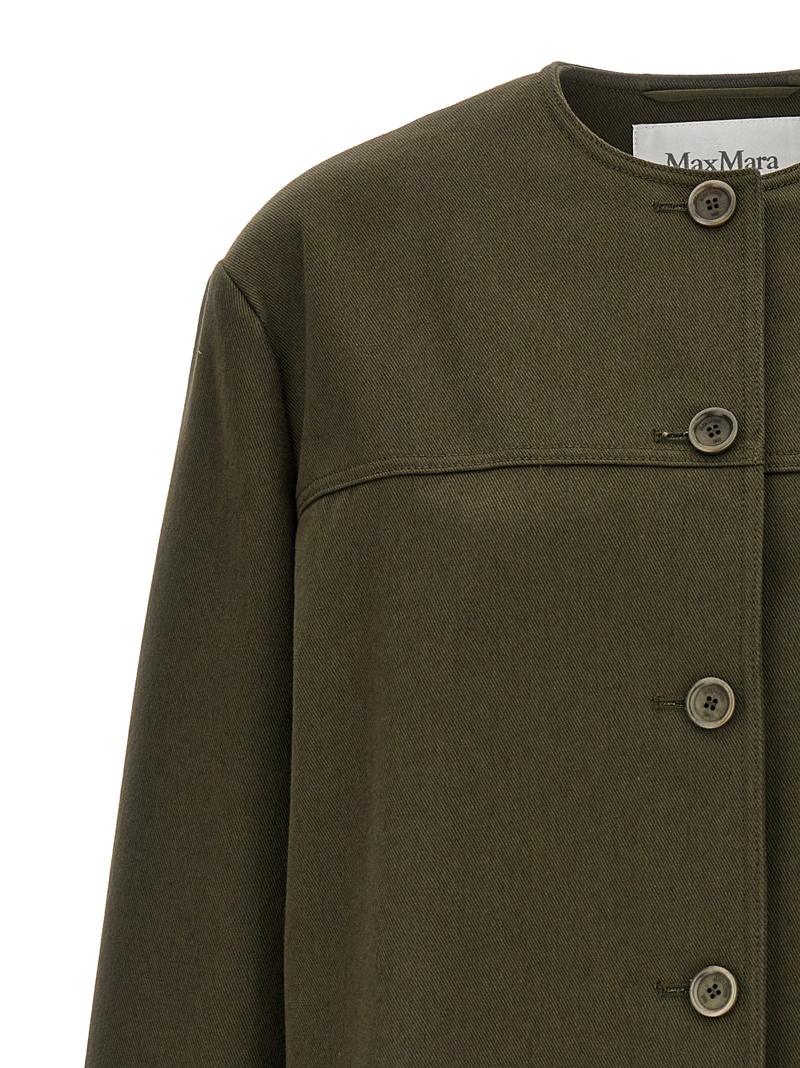 Max Mara Recital Midi Jacket Green