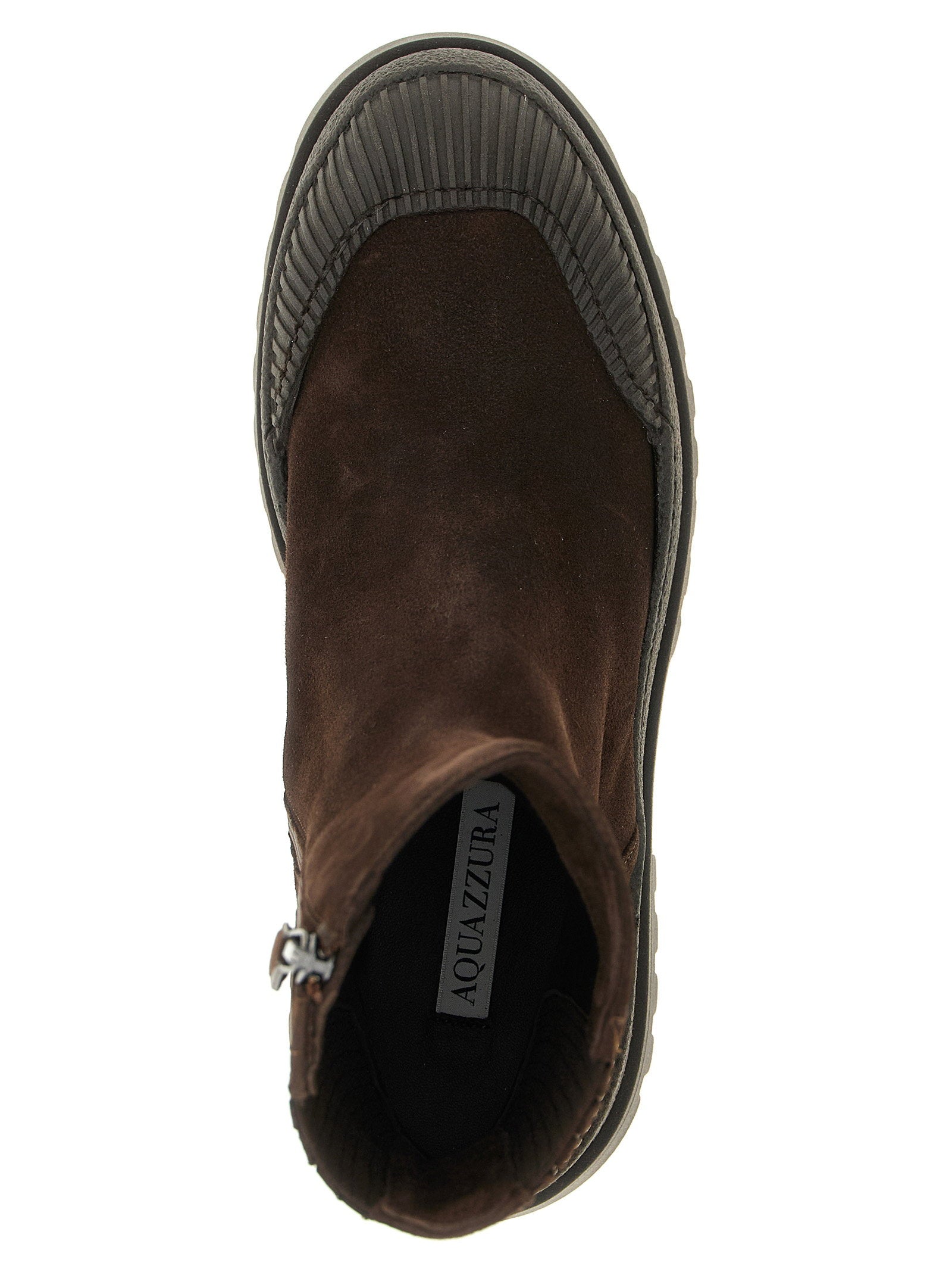Aquazzura Rugged Ankle Boots Brown