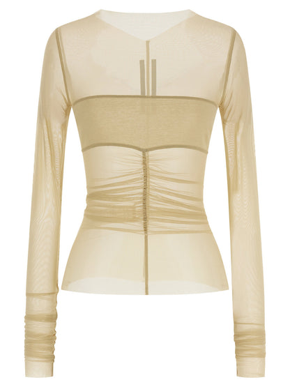 Rick Owens Temple Top Beige