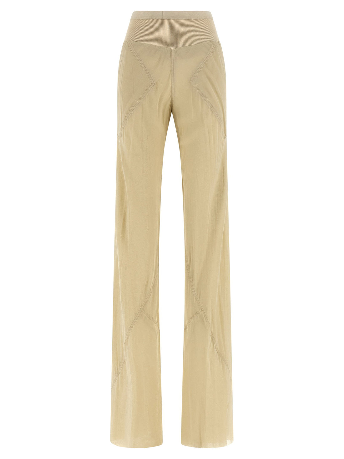 Rick Owens Bias Pants Beige