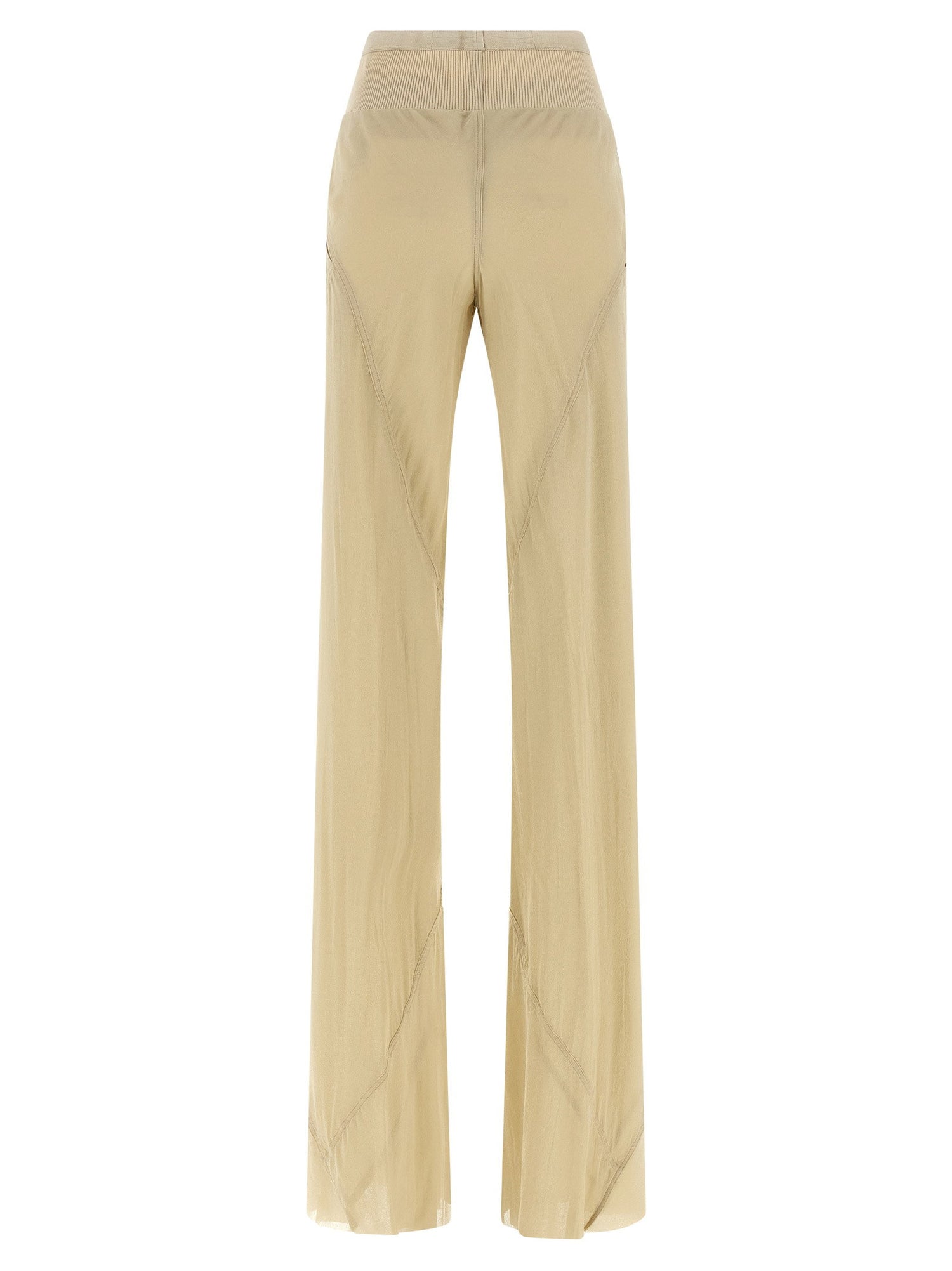 Rick Owens Bias Pants Beige