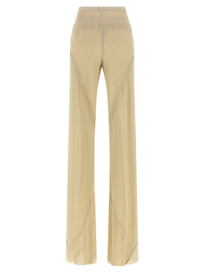 Rick Owens Bias Pants Beige