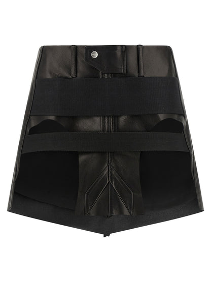 Rick Owens Temple Skirt Black