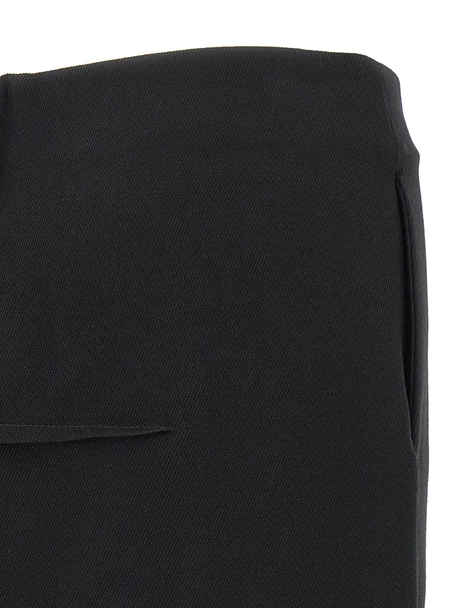 Rick Owens Sliced Skirt Black
