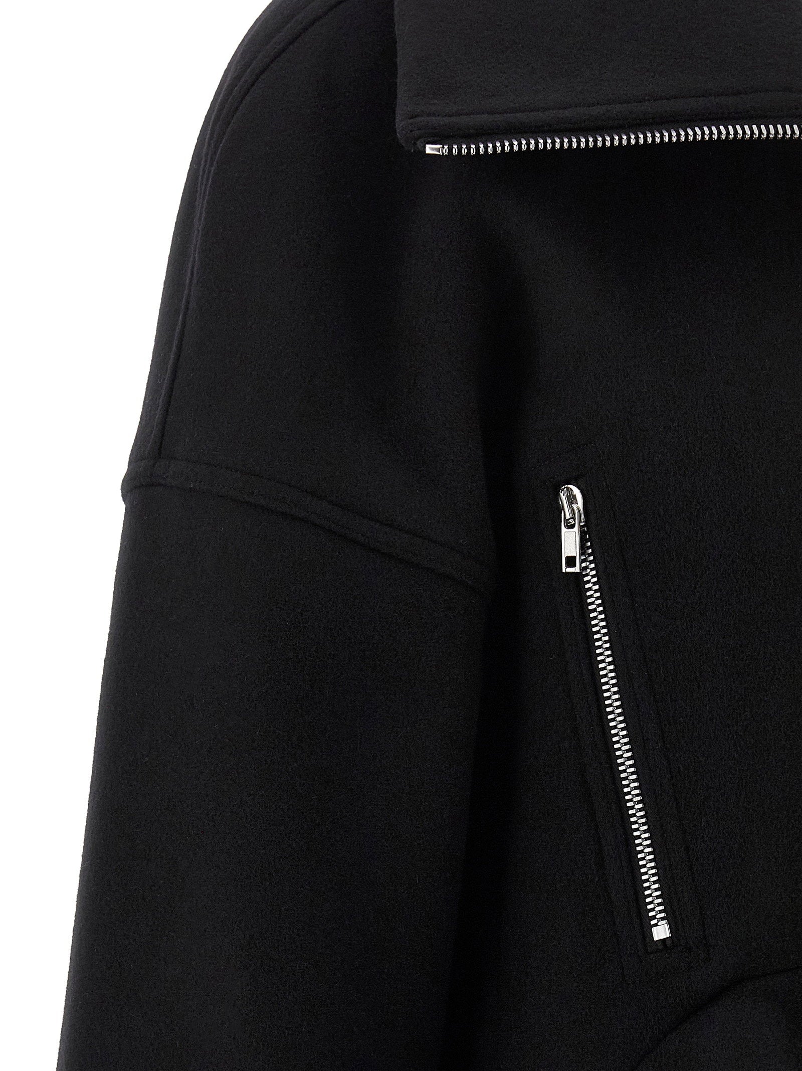 Rick Owens Draculimo Coat Black