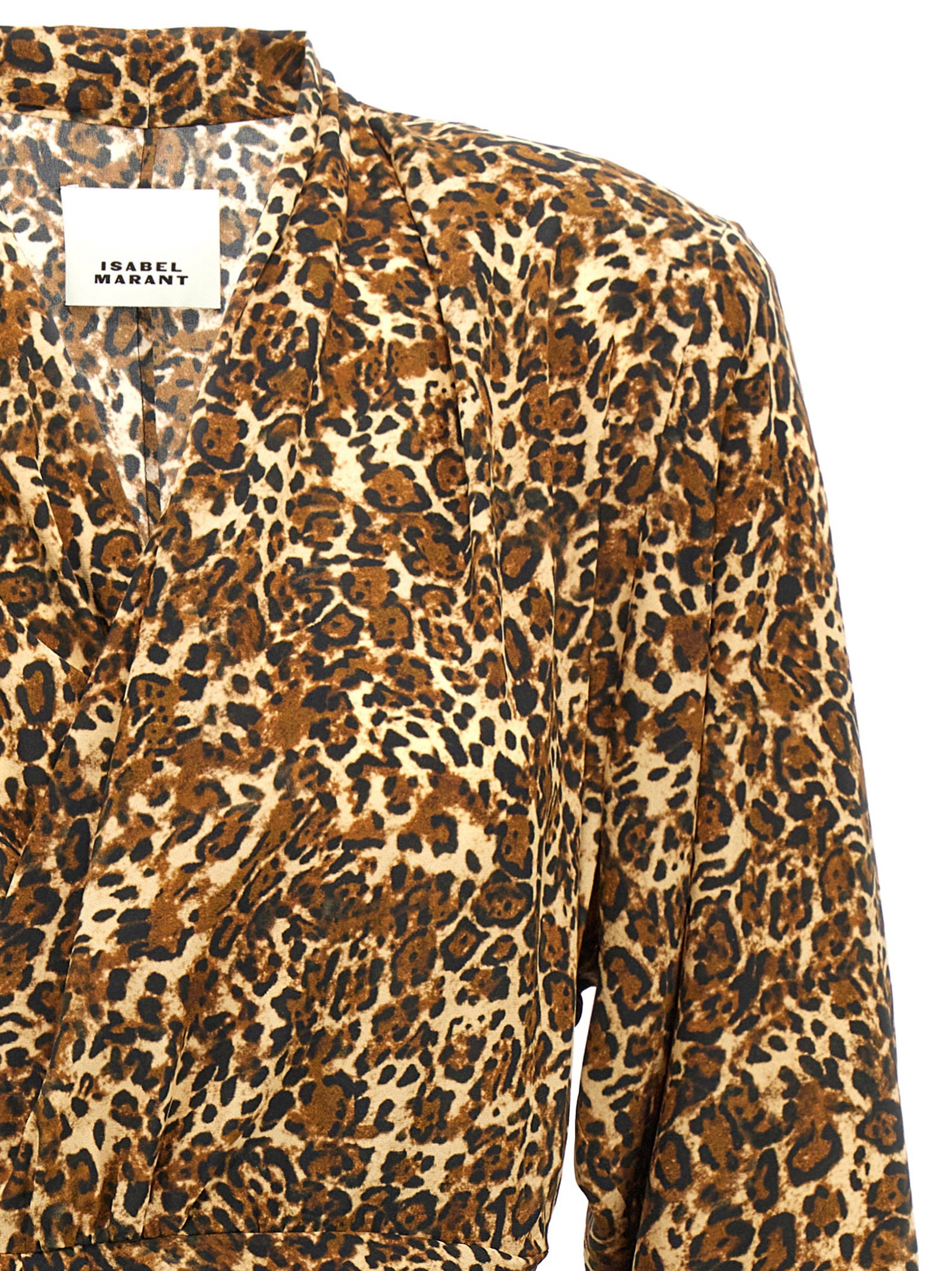 Isabel Marant Cleora Dress Multicolor