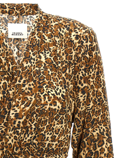 Isabel Marant Cleora Dress Multicolor