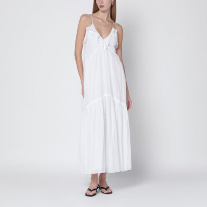 ISABEL MARANT Étoile Vasma Cotton-Voile Midi Dress White