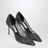 Jimmy Choo Romy 85 Lace Pointed-Toe Pumps Black