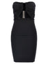 Rick Owens Prong Mini Dress Black