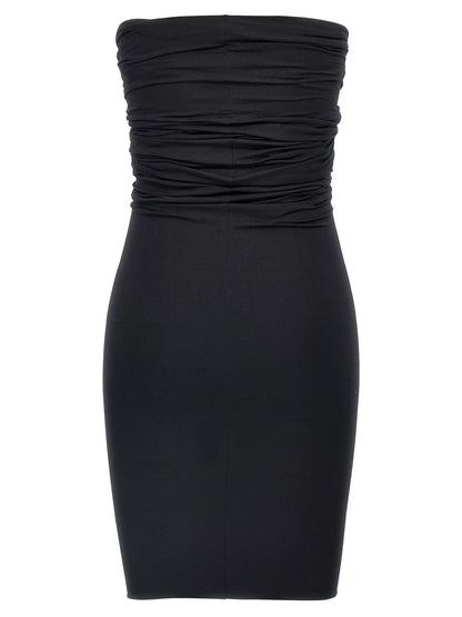 Rick Owens Prong Mini Dress Black