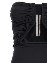 Rick Owens Prong Mini Dress Black