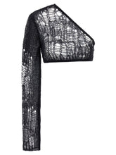 Rick Owens Spider Ziggy Top Black