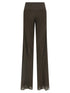 Rick Owens Bias Pants Brown