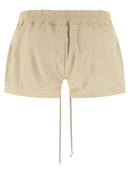 Rick Owens Fog Boxers Shorts Beige
