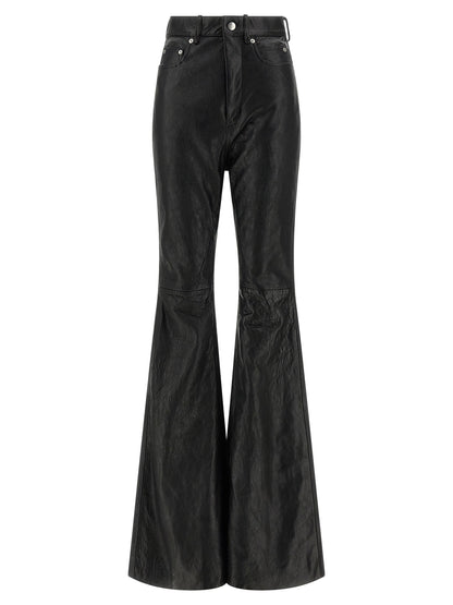 Rick Owens Bolan Bootcut Pants Black  