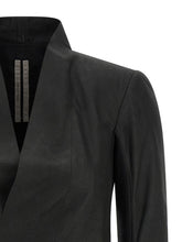 Rick Owens Hollywood Leather Jacket Black