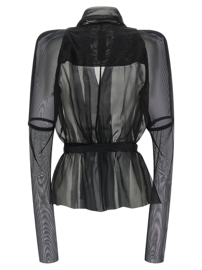 Rick Owens Combo Metro Jacket Black