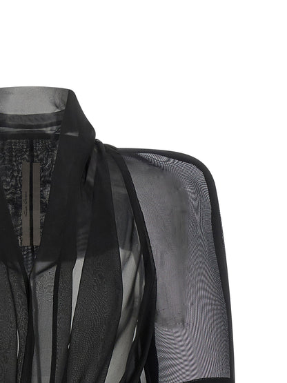 Rick Owens Combo Metro Jacket Black