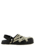 Rick Owens Megalace Mule Granola Sabots Black