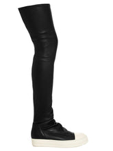 Rick Owens High Stocking Sneaks Boots White/black