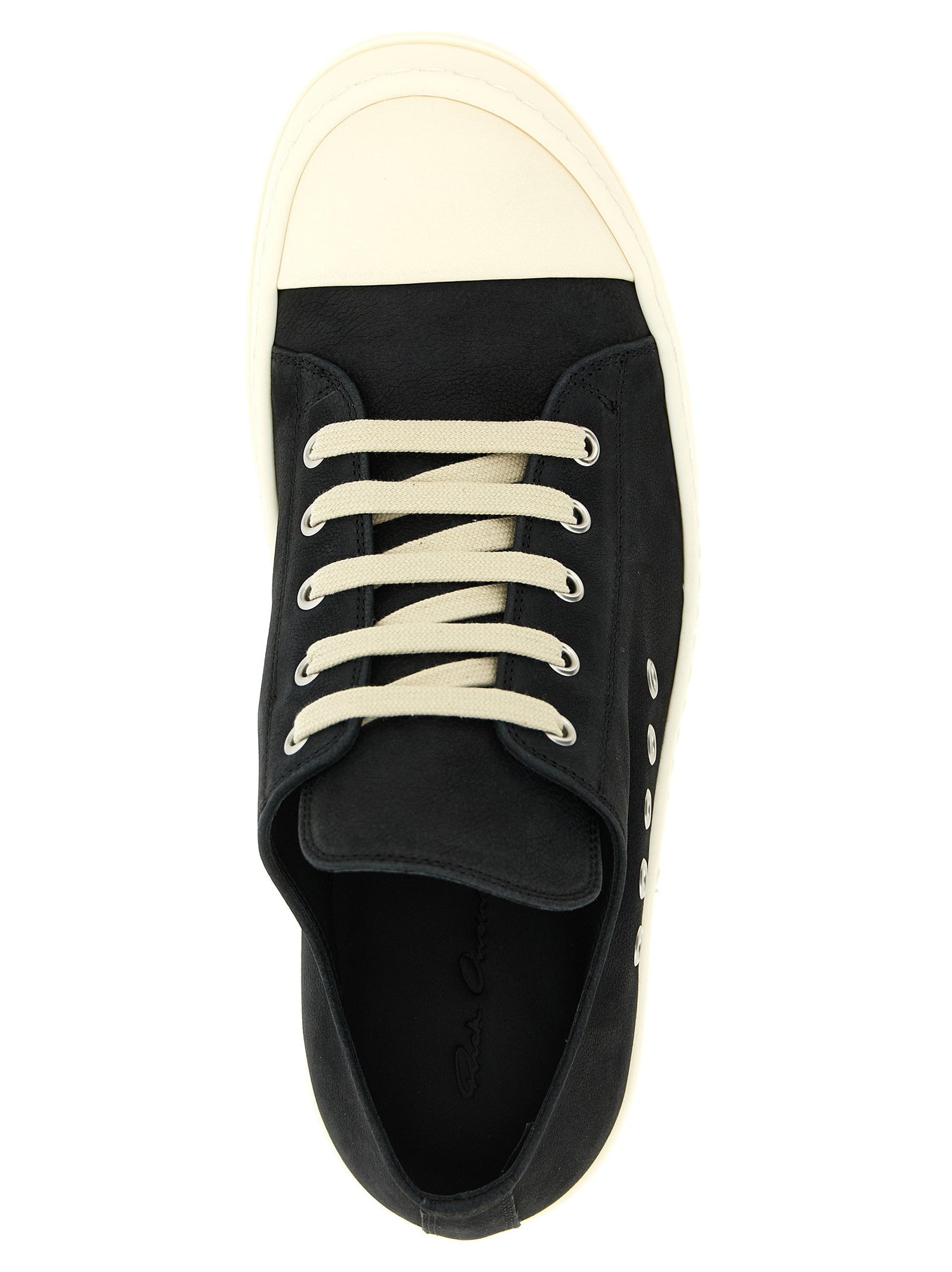 Rick Owens Extreme Low Sneaks Sneakers Black