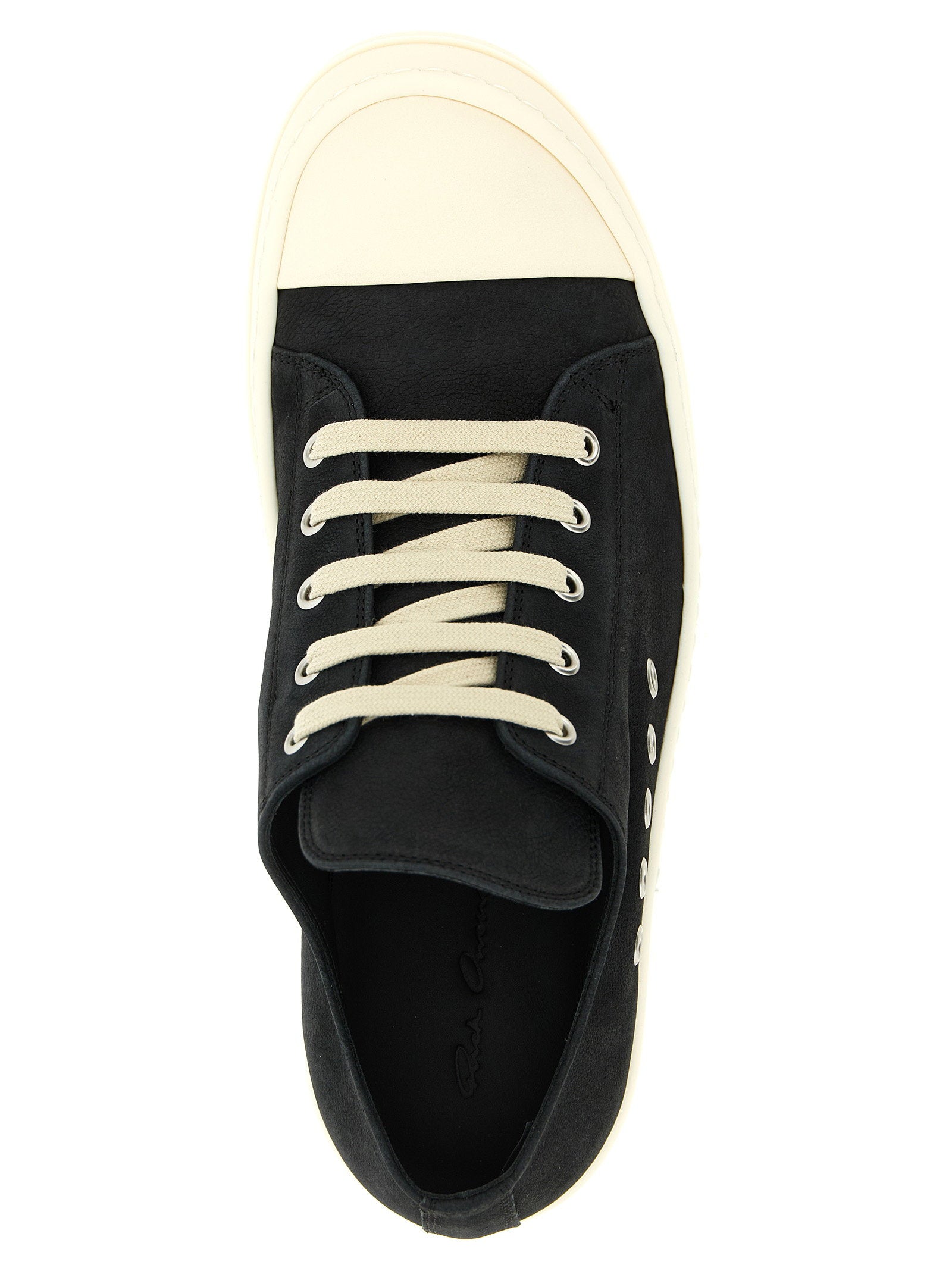 Rick Owens Extreme Low Sneaks Sneakers Black