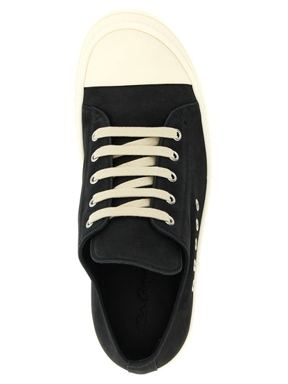 Rick Owens Extreme Low Sneaks Sneakers Black