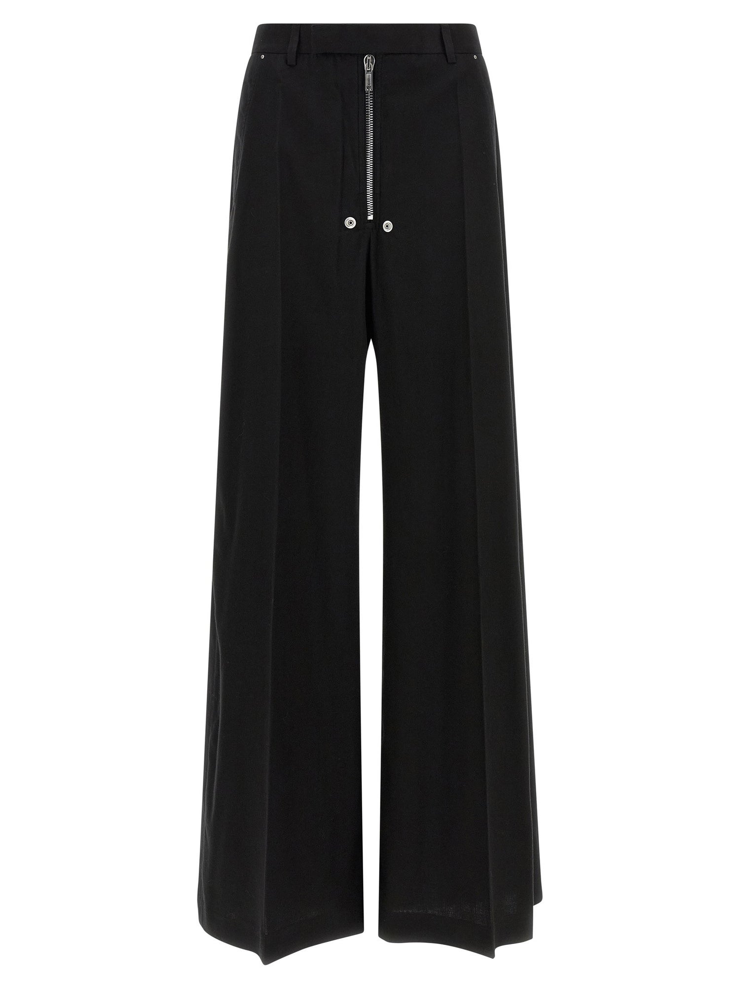 Rick Owens Tailored Wide Belas Pants Black